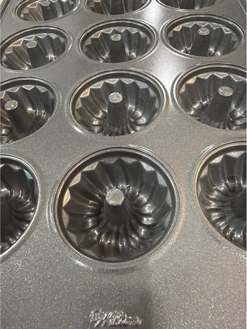 Wilton Mini Bundt Cake Pan 12-Cup Nonstick Baking Mold